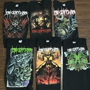 Job for a cowboy tshirts bundle